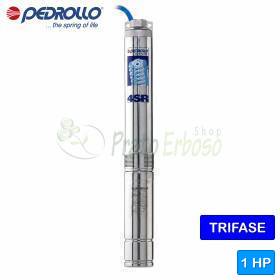 4SR 1/20 S-PD - Electrobomba sumergible trifásica de 1 HP Pedrollo - 1