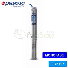 4SRm 4/6 S-PD - Elettropompa sommersa monofase da 0.75 HP Pedrollo - 1