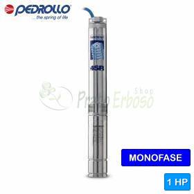 4SRm 4/8 S-PD - Electrobomba sumergible monofásica de 1 HP Pedrollo - 1