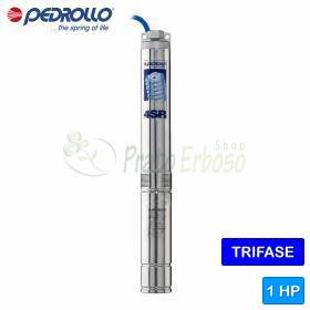4SR 6/6 S-PD - Electrobomba sumergible trifásica de 1 HP Pedrollo - 1