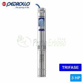 4SR 6/17 S-PD - Electrobomba sumergible trifásica de 3 HP Pedrollo - 1