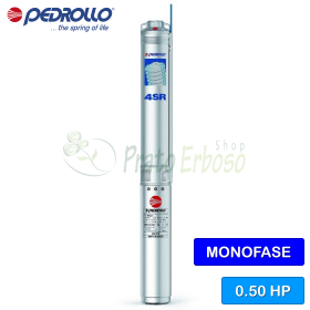 4SRm 1,5/7 S-PS - Pompe électrique submersible monophasée 0,50 CV Pedrollo - 1