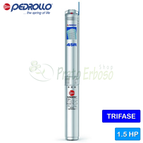 4SR 8/7 S-PS - Bomba eléctrica sumergible trifásica de 1,5 HP