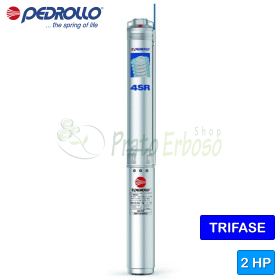 4SR 8/9 S-PS - Elettropompa sommersa trifase da 2 HP Pedrollo - 1