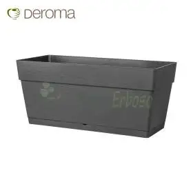 SAVE R comodă antracit - casetă 79 cm WC antracit Deroma - 1