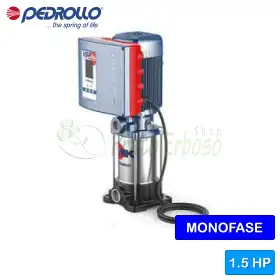 VSPm-MK 8/4 - Gruppo di pressione monofase da 1.5 HP