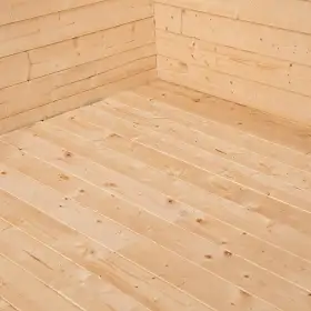 Pavimento per casetta Camilla in legno - perline abete