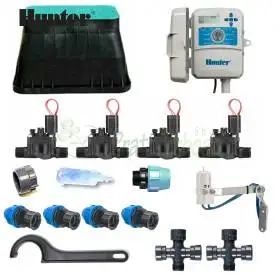 KI-H-4Z24E - Kit Ujitjeje Hunter 4-Zone 24V