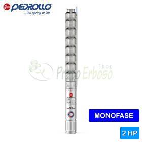 4HRm 10/10 - PS - 2 HP single-phase submersible electric pump Pedrollo - 1