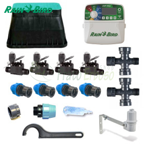 KI-RB-4Z24I - Kit ujitjeje 24V me 4 zona Rain Bird