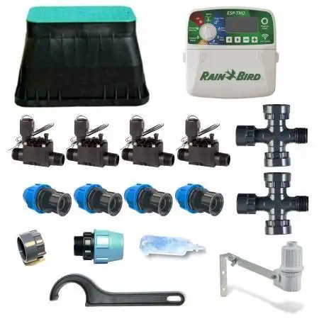 Rain Bird 24V 4-zone irrigation kit Rain Bird - 1