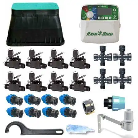 KI-RB-8Z24I - Kit irrigazione Rain Bird a 8 zone 24V