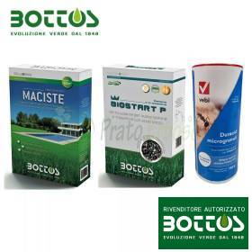Fertiges Rasenansaat-Set - 30 m²