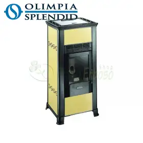 Splendid Vivapellets - Soba pe peleti bej 8 Kw Olimpia Splendid - 1