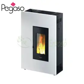 Madison 5 - Poêle à granulés blanc de 5 kW Pegaso - 1 Madison 5 - Poêle à granulés blanc de 5 kW Pegaso - 1