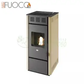 Martina - Poêle à pellets ivoire 11,5 kW Punto Fuoco - 1 Martina - Poêle à pellets ivoire 11,5 kW Punto Fuoco - 1