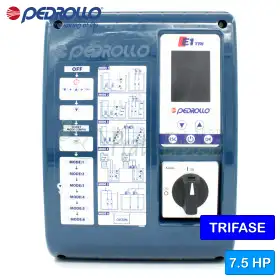 E1 TRI/1 - Paneli elektrik për pompën elektrike trefazore 7,5 HP