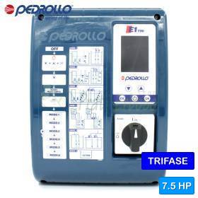 E1 TRI/1 - Quadro elettrico per elettropompa trifase 7.5 HP Pedrollo - 1 E1 TRI/1 - Quadro elettrico per elettropompa trifase 7.5 HP Pedrollo - 1
