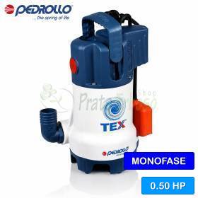 TEX 2 (5 m) – elektrische Entwässerungspumpe mit 0,50 PS für Schmutzwasser Pedrollo - 1