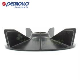 Ventilateur noir FAN-90 pour pompe électrique, axe 24 mm, posé sur établi d’atelier