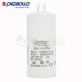 Condensador 35 FC - 35 micro faradios 450 VL Pedrollo - 1