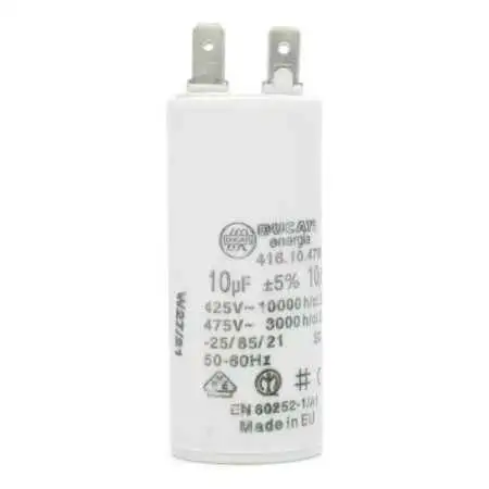10 F - 10 micro farad 450 VL capacitor Pedrollo - 1