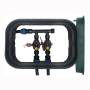 PA-DV-2-9V - 1" 2-zone assembled well