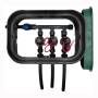 PA-EZP-3 - 1" 3-Zonen-System, gut montiert