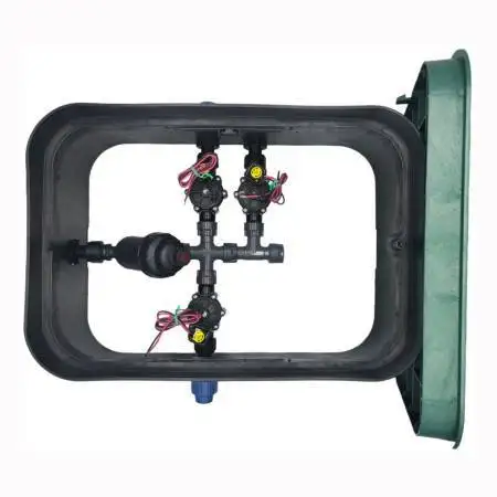 PA-DV-F3-9V – Zusammengebauter 1-Zoll-3-Zonen-Sumpf Rain Bird - 1