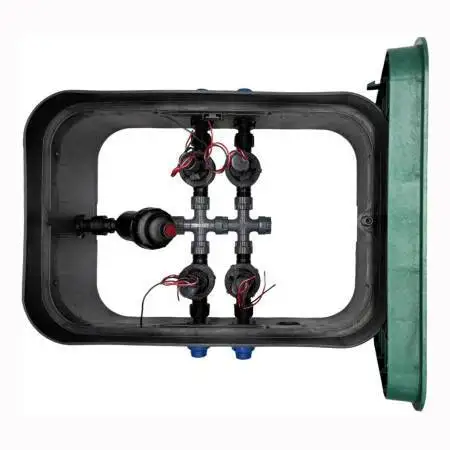 PA-EZP-F4-9V - Cárter ensamblado de 1", 4 zonas TORO Irrigazione - 1