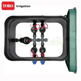 PA-EZP-F4 - Puisard assemblé 1", 4 zones TORO Irrigazione - 1