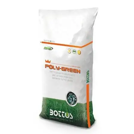 Poly Green 18-8-12 - Fertilizante para el césped de 25 Kg