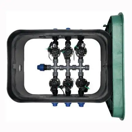 PA-HV-6 - Pozzetto assemblato da 1" 6 zone Rain Bird - 1
