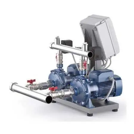 CB2 - 2CP 32/210A - 2x10 HP three-phase pressure group Pedrollo - 1
