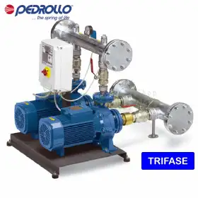 CB2 - 2CP 40/180C - Grup de presiune trifazat 2x5.5 CP Pedrollo - 1