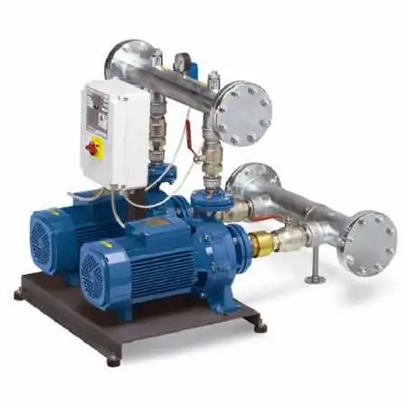 CB2 - 2CP 40/180A - 2x10 HP three-phase pressure group Pedrollo - 1