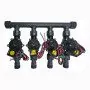 COLL-DV-4-9V - Colector de 1" cu 4 zone