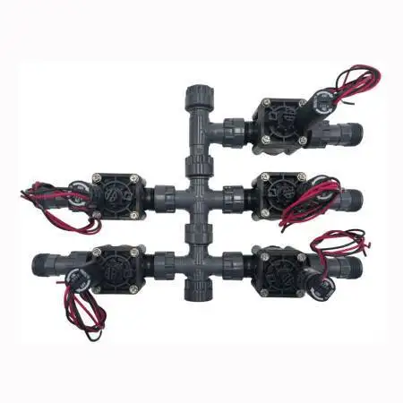 COLL-PGV-5-9V - Collecteur 1" 5 zones
