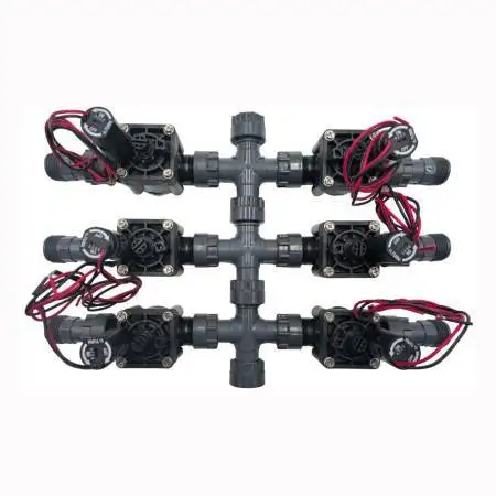 COLL-PGV-6-9V - 1" 6-zone manifold