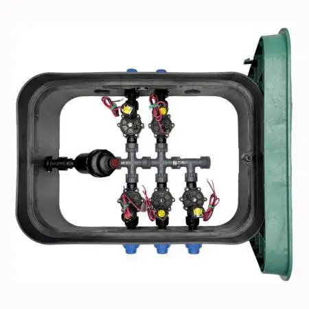 PA-DV-F5-9V – Zusammengebauter 1-Zoll-5-Zonen-Sumpf Rain Bird - 1