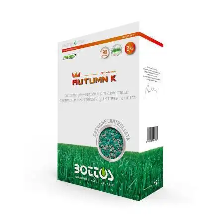 Autumn K 21-0-25 - Fertilizzante per prato da 2 kg Bottos - 1