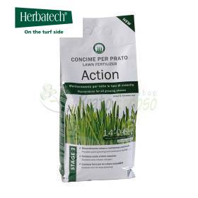 Action - Fertilizzante per prato da 4 Kg Herbatech - 1
