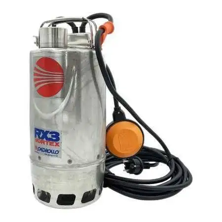 RXm 3/20 (10 m) – einphasige Elektropumpe VORTEX mit 0,75 PS für
