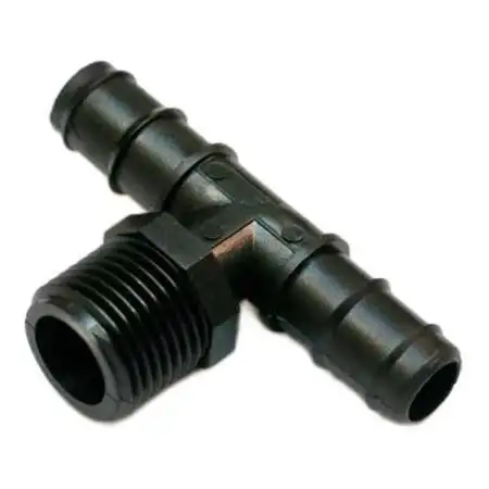 GG-TDMI-C16M - Hose holder tee 16 mm x 1/2"