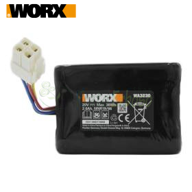 Batteria Worx WA3230 20V 2Ah per WR105SI