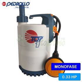 TOP 1 (10m) - Bomba de drenaje de agua limpia de 0,33 HP