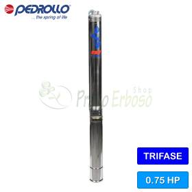Pompë elektrike zhytëse trefazore 3SR 2/21 - 0,75 HP Pedrollo - 1 Pompë elektrike zhytëse trefazore 3SR 2/21 - 0,75 HP Pedrollo - 1