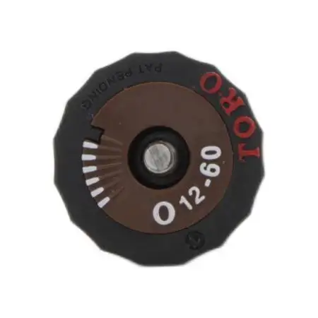 O-12-60P - Buse à angle fixe 3,7 m de portée 60 degrés