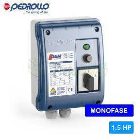 QEM 150 - Panel eléctrico para bomba eléctrica monofásica de 1,5 HP