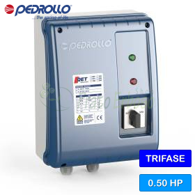 QET 050 - Panel eléctrico para bomba eléctrica trifásica de 0,50 HP